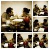 Nanda Costa e Tiago Abravanel estudam texto de 'Salve Jorge', em 19 de fevereiro de 2013