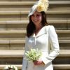Kate Middleton elegeu um modelo parecido ao usado em casamento de Harry e Meghan Markle