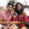 Aline Dias e Rafael Cupello se dividem nos cuidados com o filho