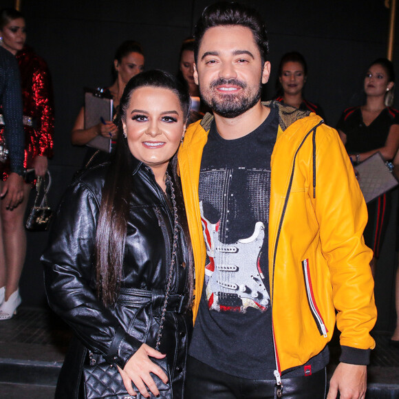 Maiara afastou rumor de fim de namoro com Fernando Zor após sair do Instagram: 'Povo fala demais'