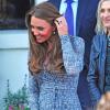 Kate Middleton acompanha uma das instituições de caridade da qual é patrona