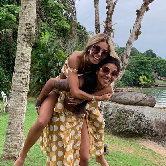 'Minha mãe está aqui atrás de mim e você falando isso?', disse Brunna para Ludmilla