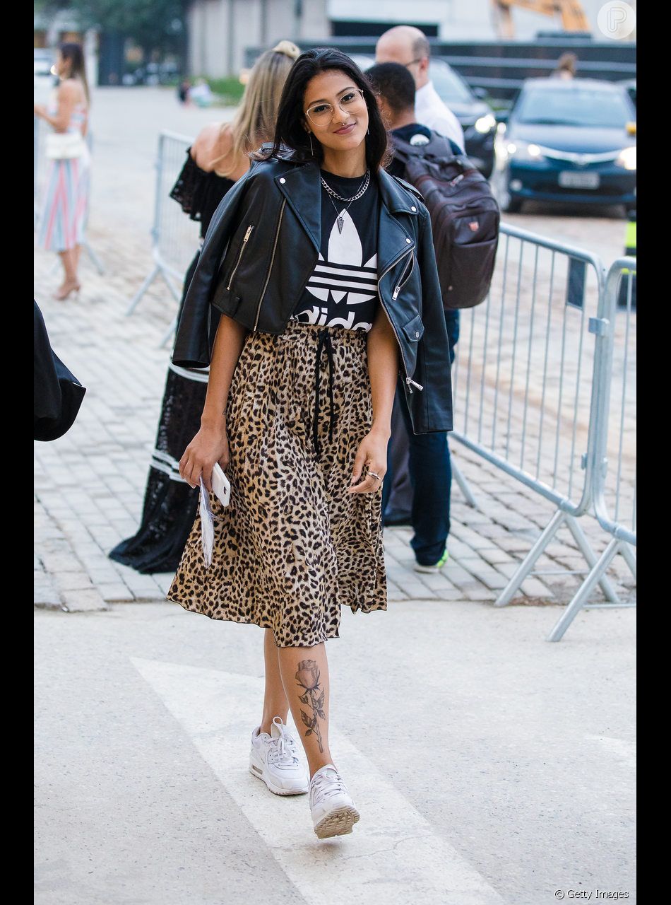 saia midi da moda
