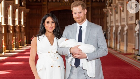 Meghan Markle e Harry celebram o batizado do primeiro filho, Archie Mountbatten-Windsor, na manhã deste sábado, dia 06 de julho de 2019