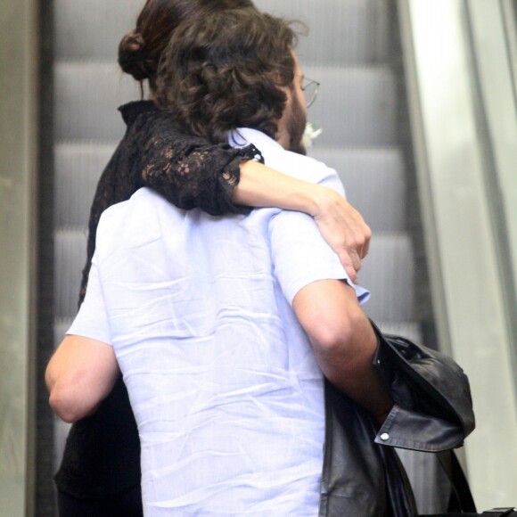 Fátima Bernardes ganhou o carinho de Túlio Gadêlha após a apresentação