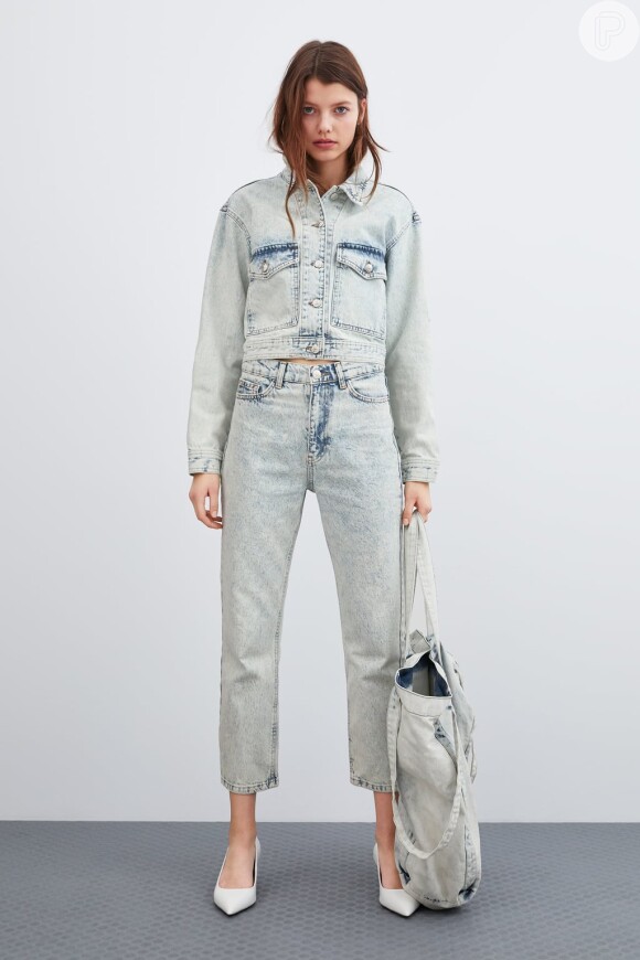 Jeans reto é tendência! Este é da Zara, de R$ 199 por R$ 109