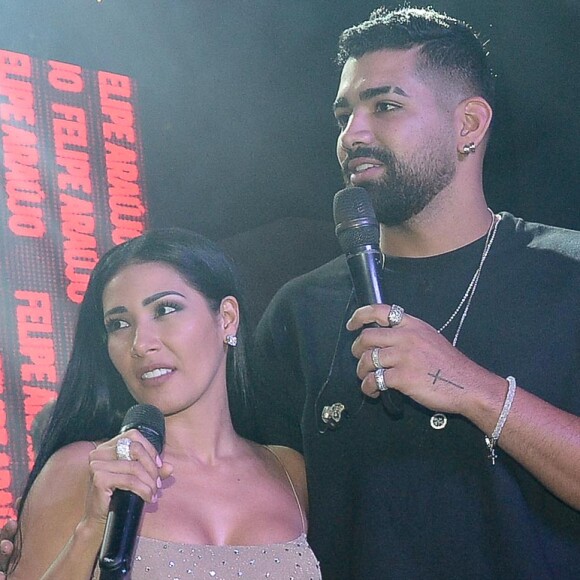 Simaria e Dilsinho cantaram no aniversário de Felipe Araújo