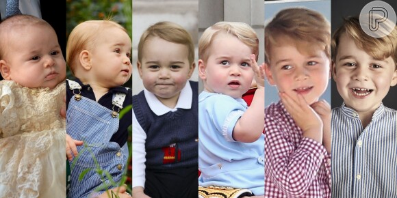Príncipe George faz 6 anos: relembre crescimento do menino em 40 fotos nessa segunda-feira, dia 22 de julho de 2019