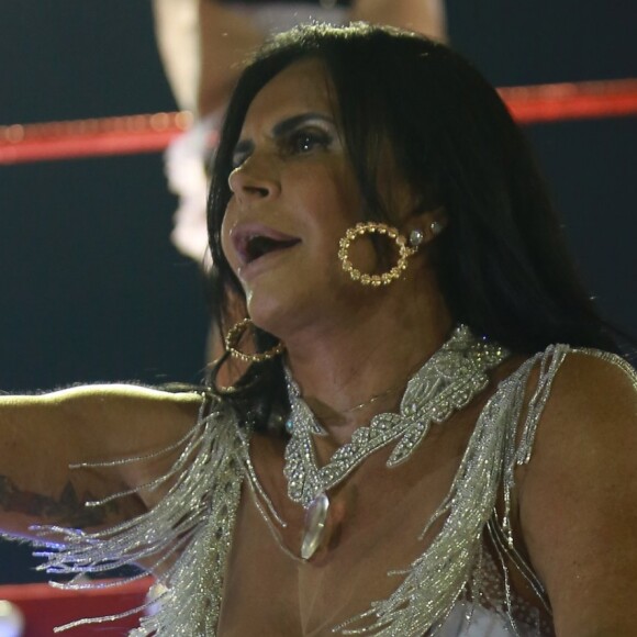 Gretchen negou ter ficado aborrecida com brincadeira de Tirullipa