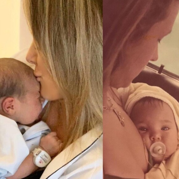 Ticiane Pinheiro é comparada com filha mais nova em foto nesta quinta-feira, dia 18 de julho de 2019