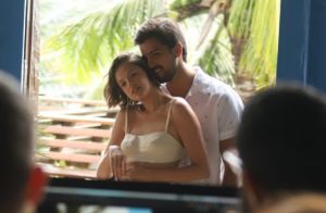Agatha Moreira e Rodrigo Simas fotografam campanha fashion em clima de romance