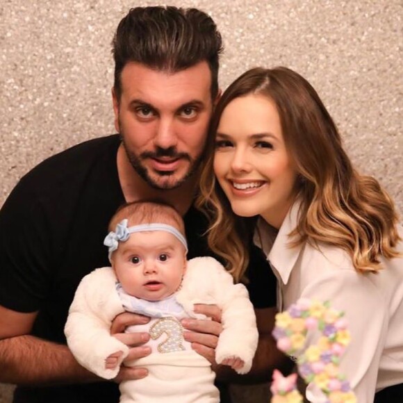 Thaeme Mariôto elogiou a filha, Liz: 'Coisa mais linda'