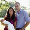 Kate Middleton e príncipe William são pais de George, 1 ano. Eles já esperam um novo herdeiro