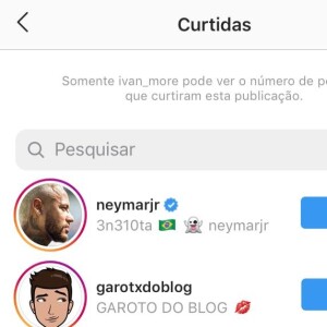 Neymar curte foto de Bruna Marquezine com Ivan Moré