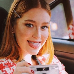 Marina Ruy Barbosa aposta em look grifado com trends para evento neste domingo, dia 18 de agosto de 2019