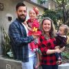 Mariana Bridi posta fotos com a família no Instagram