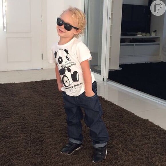 Davi Lucca, filho de Neymar e Carol Dantas, tem 3 anos