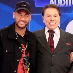 Neymar prestigiou programa de Silvio Santos, no SBT, antes de voltar aos gramados