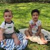 Crescimento de Antoine e Elise, filhos de Rosângela Jacquin, surpreendeu os internautas
