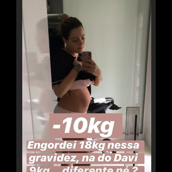 Carol Dantas mostra o corpo 7 dias após o nascimento de Valentin