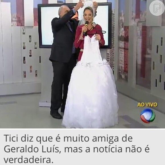 Marcelo Rezende brincou em seu programa de arrumar namorado para Ticiane Pinheiro: 'Está na seca', disse o apresentador, arrancando risos da apresentadora