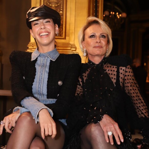 Ana Maria Braga faz foto com a influenciadora Camila Coutinho e fala sobre férias da TV em Paris: 'Está sendo uma experiência maravilhosa'