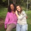 Drew Barrymore é entrevistada por Oprah, e posta foto no Instagram