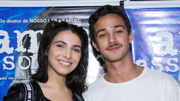 Rayssa Bratillieri e André Luiz Frambach vão à première com mais famosos no Rio