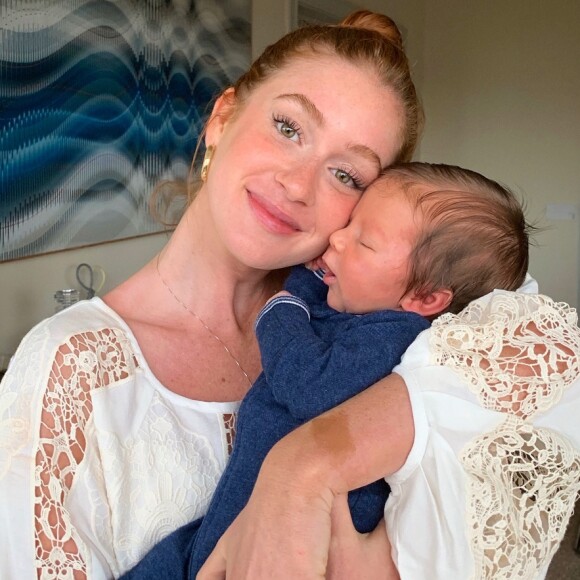 Filho caçula de Luma Costa, Eduardo é afilhado de Marina Ruy Barbosa