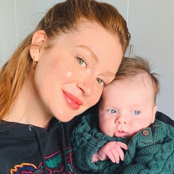 Marina Ruy Barbosa celebrou batizado do afilhado, Eduardo, neste domingo, 20 de outubro de 2019