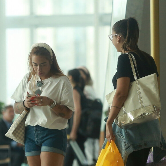 Rafaella Santos esteve em shopping carioca nesta quarta-feira, 30 de outubro de 2019