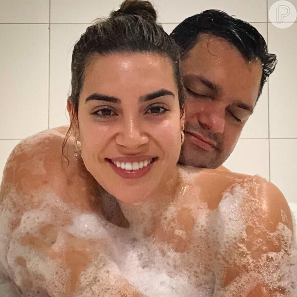 Naiara Azevedo e Rafael Cabral estão casados desde 2016