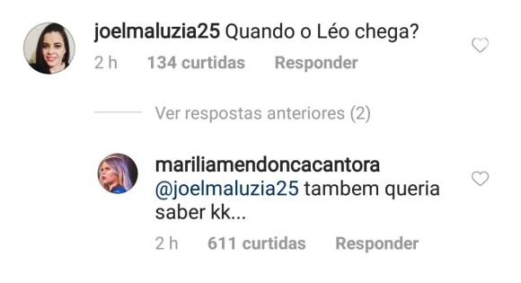 Marília Mendonça responde a seguidora em sua rede social