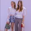 Marina Ruy Barbosa e Mariana Ximenes usam look com pegada girlie para evento de moda com famosas nesta quarta-feira, dia 13 de novembro de 2019