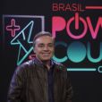 Gugu Liberato apresentava o reality 'PowerCouple' no SBT