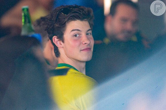 Shawn Mendes encontrou alguns artistas brasileiros nesta sexta-feira (29)