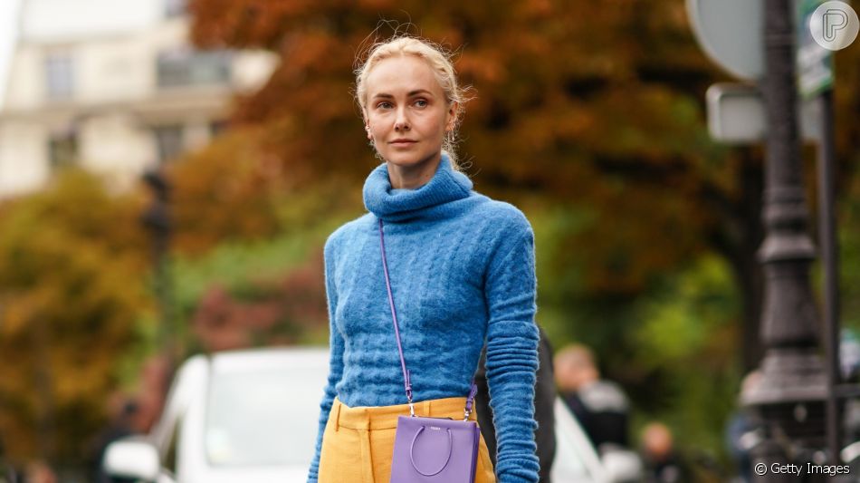 Resultado de imagem para classic blue e laranja looks