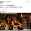 Laurie Holden compartilhou vídeos da operação no Twitter