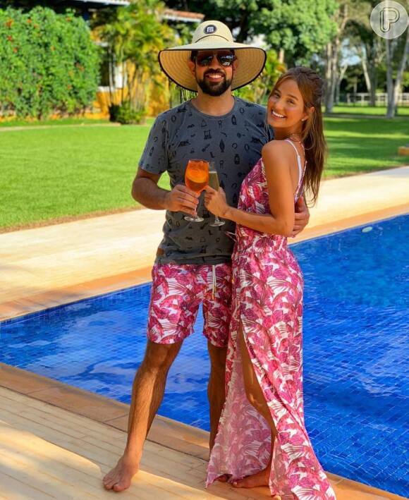 Cantor Sorocaba e Biah Rodrigues completaram um ano de namoro em setembro de 2019