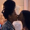 Ludmilla troca beijos com a mulher, Brunna Gonçalves
