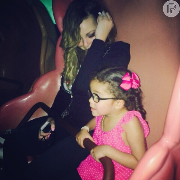 Mariah Carey também é mãe de Moroccan, de 3 anos, fruto do relacionamento com Nick Cannon