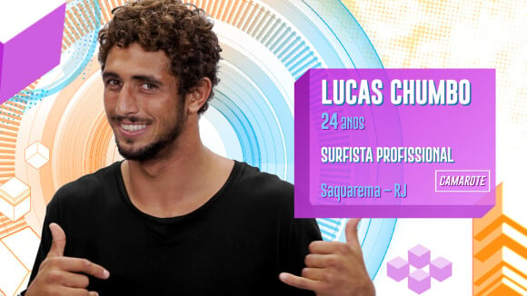 Surfista de ondas grandes e amigo de Neymar, Gabriel Medina e Pedro Scooby, Lucas Chumbo está no 'BBB20'