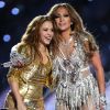 Shakira se apresento ao lado de Jennifer Lopez no Super Bowl 2020