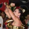 Juju Salimeni brilhou em ensaio de carnaval da X-9 Paulistana neste domingo, 9 de fevereiro de 2020