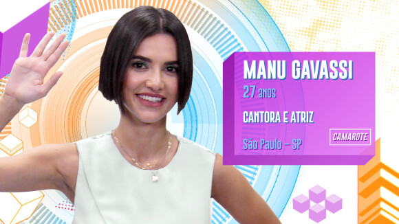 Manu Gavassi entrou no 'Big Brother Brasil' ao lado de outros famosos