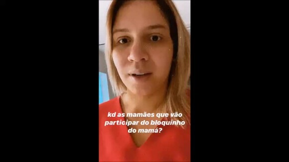 Marília Mendonça filmou o filho, Léo, dormindo e citou o Carnaval em vídeo