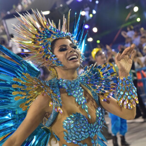 Lexa brilhou à frente da bateria da Unidos da Tijuca