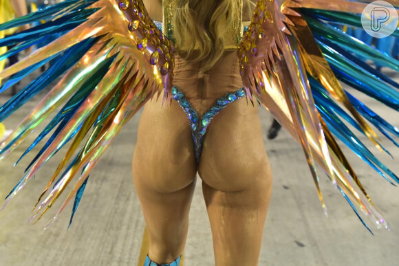 Lexa foi a rainha de bateria da Unidos da Tijuca neste carnaval 2020