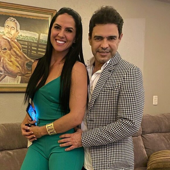 Graciele Lacerda disse que os problemas que ela e Zezé Di Camargo enfrentam fortalecem o amor deles