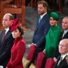 Meghan Markle e Príncipe Harry encontraram Kate Middleton e Príncipe William no evento e o clima entre os dois casais rendeu comentários na web